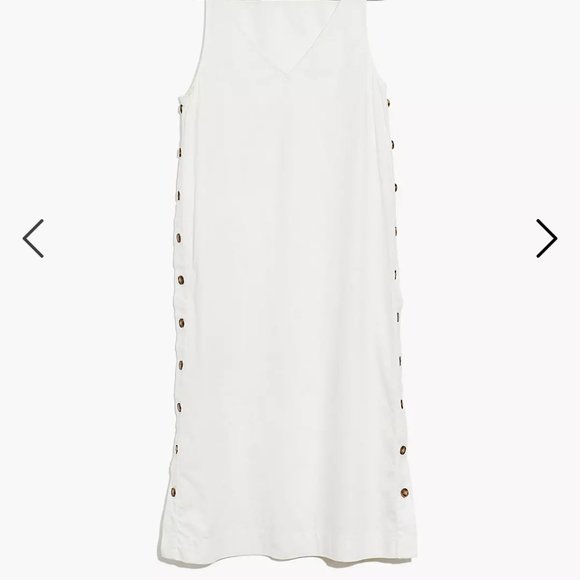 Linen and cotton blend plus size dress 3x - Picture 2 of 6